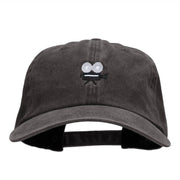 Movie Camera Embroidered Unstructured Cotton Cap