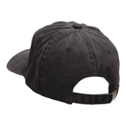 Movie Camera Embroidered Unstructured Cotton Cap