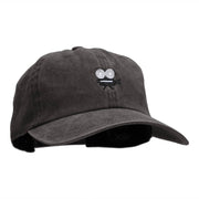 Movie Camera Embroidered Unstructured Cotton Cap