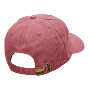 Mini Buck Embroidered Unstructured Cotton Cap