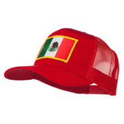 Mexico Flag Patched Mesh Cap