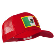 Mexico Flag Patched Mesh Cap