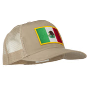 Mexico Flag Patched Mesh Cap