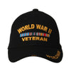 Korea War Veteran , World War II Veteran Embroidered Cap