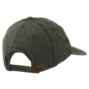 American Moose Embroidered Washed Cap