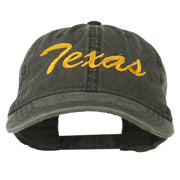 Mid State Texas Embroidered Washed Cap