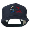 My Dad Embroidered Youth Foam Golf Mesh Cap