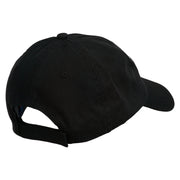 Military Squad Embroidered Low Profile Washed Cap