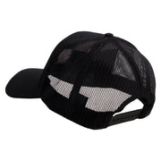 Licensed 173rdth Airborne Brigade Combat Team Veteran Embroidered Solid Cotton Twill Mesh Prostyle Cap - Black OSFM