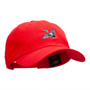 Mallard Duck Embroidered Washed Cap