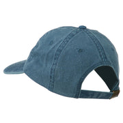 American Moose Embroidered Washed Cap