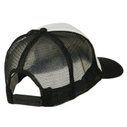 Number 1 Dad In The World Embroidered Foam Mesh Back Cap