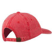 American Moose Embroidered Washed Cap