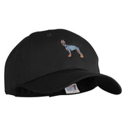 Doberman Embroidered New High Profile Twill Caps - Black OSFM