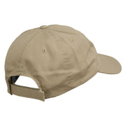 Military Squad Embroidered Low Profile Washed Cap