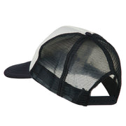 Number 1 Dad In The World Embroidered Foam Mesh Back Cap