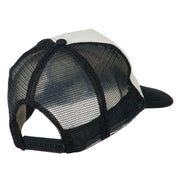 Number 1 Dad In The World Embroidered Foam Mesh Back Cap