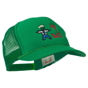 My Dad Embroidered Youth Foam Golf Mesh Cap