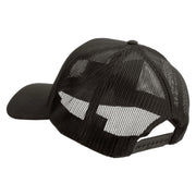 Licensed 173rdth Airborne Brigade Combat Team Veteran Embroidered Solid Cotton Twill Mesh Prostyle Cap - Charcoal OSFM
