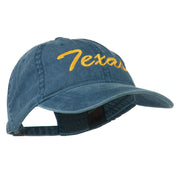 Mid State Texas Embroidered Washed Cap