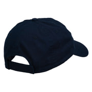 Military Squad Embroidered Low Profile Washed Cap