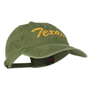 Mid State Texas Embroidered Washed Cap