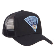 Massachusetts State Police Patched Mesh Cap