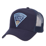 Massachusetts State Police Patched Mesh Cap