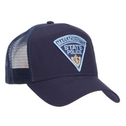 Massachusetts State Police Patched Mesh Cap