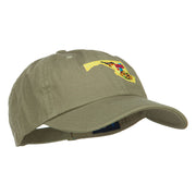 USA State Maryland Patched Low Profile Cap