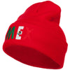 Mexico Embroidered Long Beanie