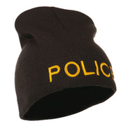 Military Police Embroidered Short Beanie