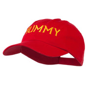 Mummy Embroidered Pet Spun Washed Cap