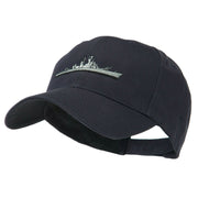 Navy Ship Missile Embroidered Cap