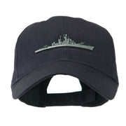 Navy Ship Missile Embroidered Cap