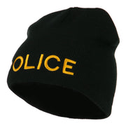 Military Police Embroidered Short Beanie