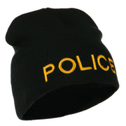 Military Police Embroidered Short Beanie