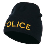 Military Police Embroidered Short Beanie