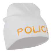 Military Police Embroidered Short Beanie