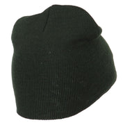 Military Police Embroidered Short Beanie