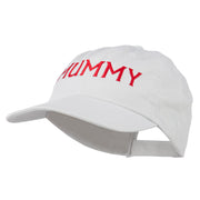 Mummy Embroidered Pet Spun Washed Cap