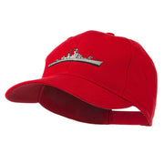 Navy Ship Missile Embroidered Cap