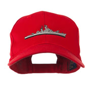 Navy Ship Missile Embroidered Cap