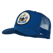 Maine State Patched Mesh Cap