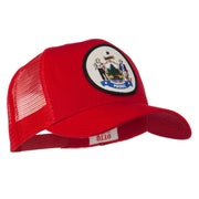 Maine State Patched Mesh Cap