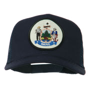 Maine State Patched Mesh Cap