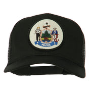 Maine State Patched Mesh Cap