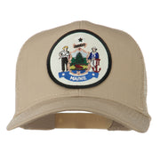 Maine State Patched Mesh Cap