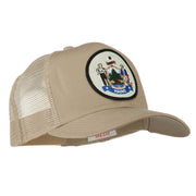 Maine State Patched Mesh Cap