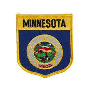 Mid State Flag Embroidered Patch Shield